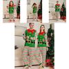 Charming Holiday Themed Family Pajama Set For Kids And Adults Featuring Letter Design