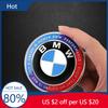 New Hots E60 45/56/68/74/82mm 50th Anniversary Edition Badge Front Rear Trunk Logo Sticker For BMW M E46 E39 E38 E90 E60 F10 F3