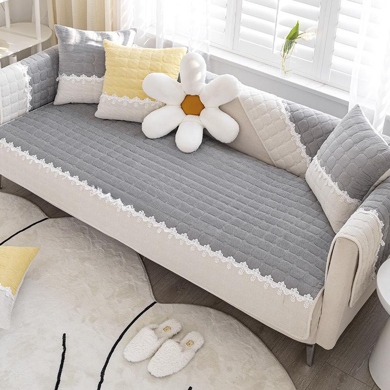 Four Seasons General Fabrics Non-Slip Modern Simple Sofa Cover Cover Full Cover Cushion Cover Towel Thickened