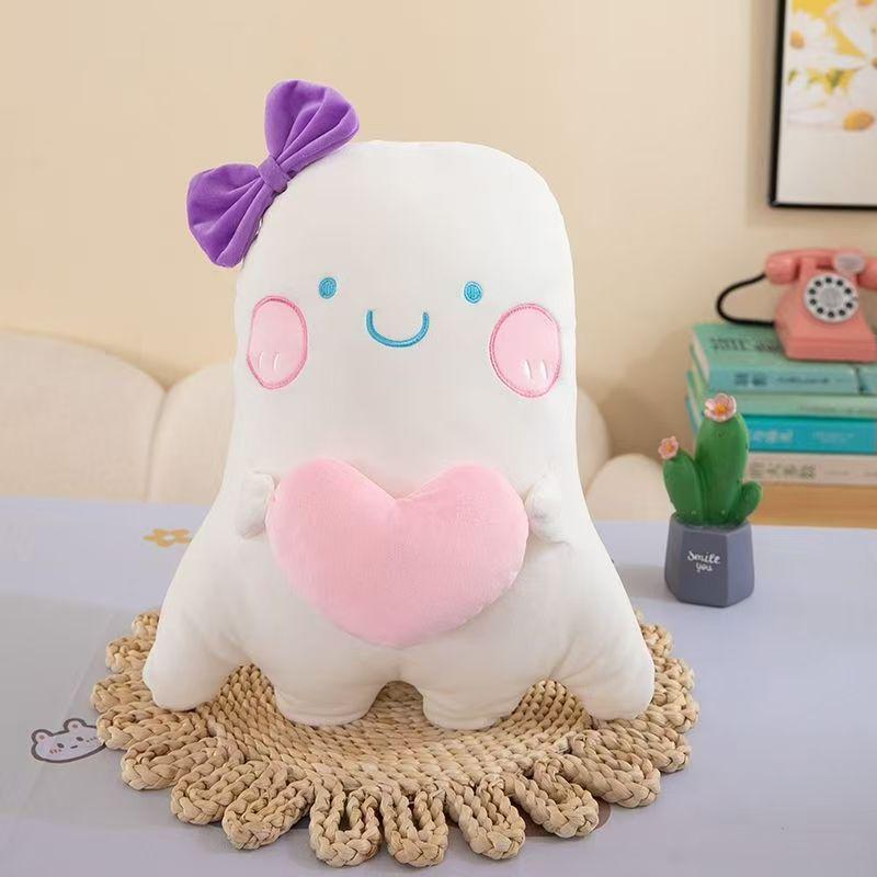 Cuddly Ghost Plush Doll for Kids' Comfort and Companionship