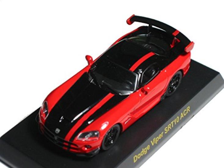 Kyosho 1/64 Коллекция мини-машинок Спортивные машины США 2 Dodge Viper SRT10 ACR Красный