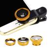 3 in 1 Camera Fish Eye Mobile Phone Macro Super Wide Angle Lens