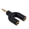 3.5mm Stereo Male To Dual 3.5mm Stereo Female Splitter Adapter