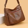 Multi-compartment Simple All-match Middle-aged and Elderly Mother's Large-capacity Casual Shoulder Crossbody Bag