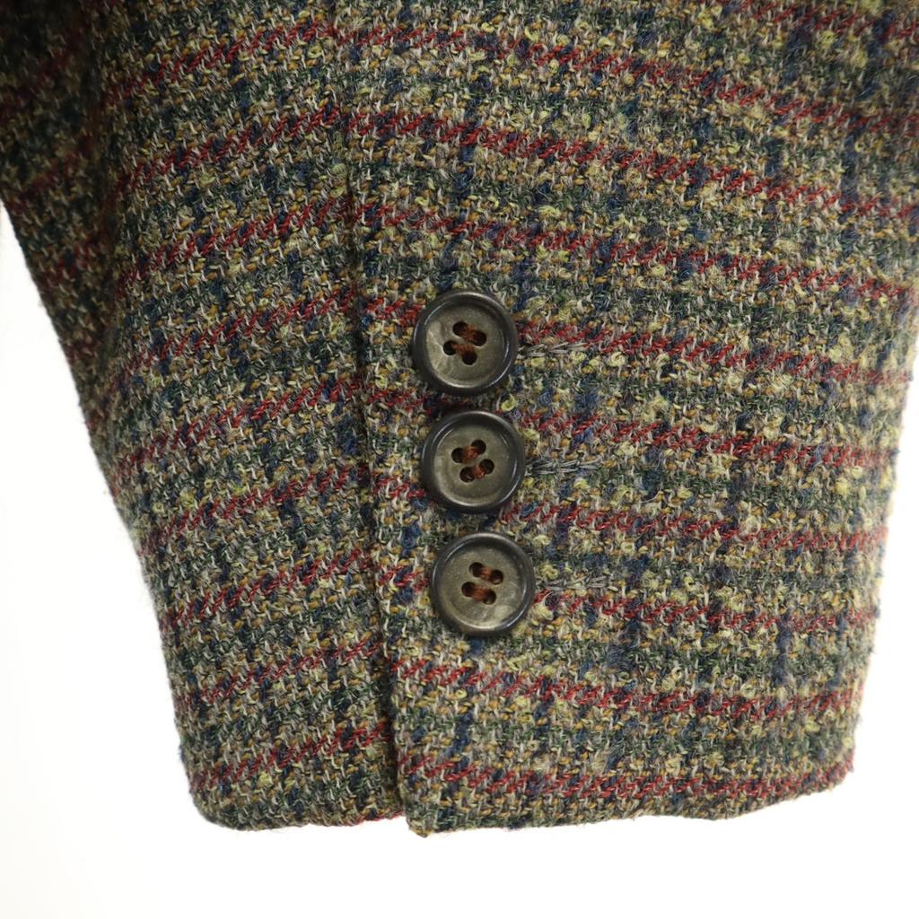 LANVIN 90s Old light tweed tailored jacket M48-35 Multi Men's Used