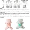 Thicken Winter Warm Dog Clothes Four Legged Dog Jumpsuit Dog Bodysuit Dog Cotton Jacket  Daily Wear