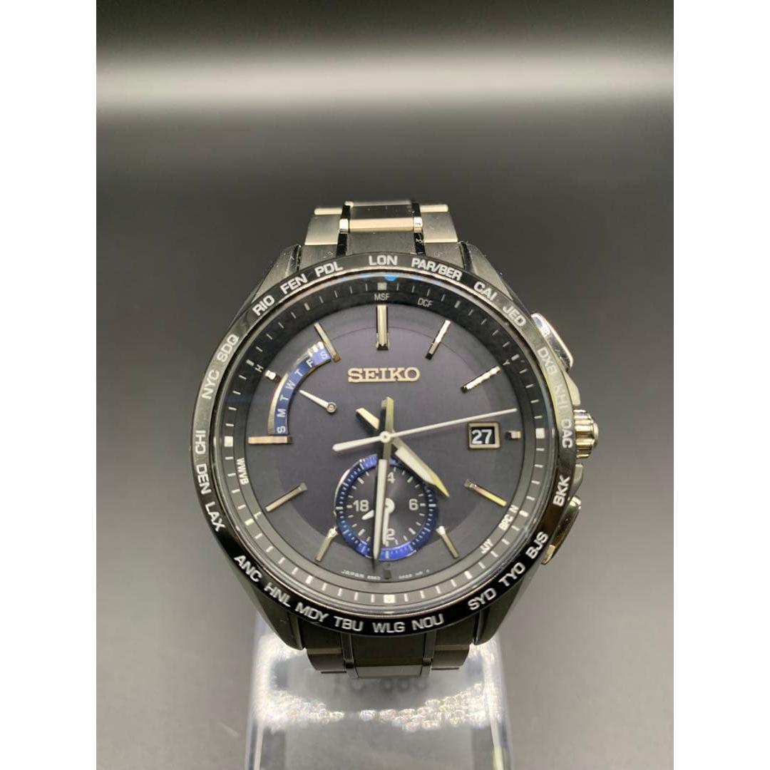 Working item SEIKO SAGA235 8B63-0ABO Day Date Solar Radio