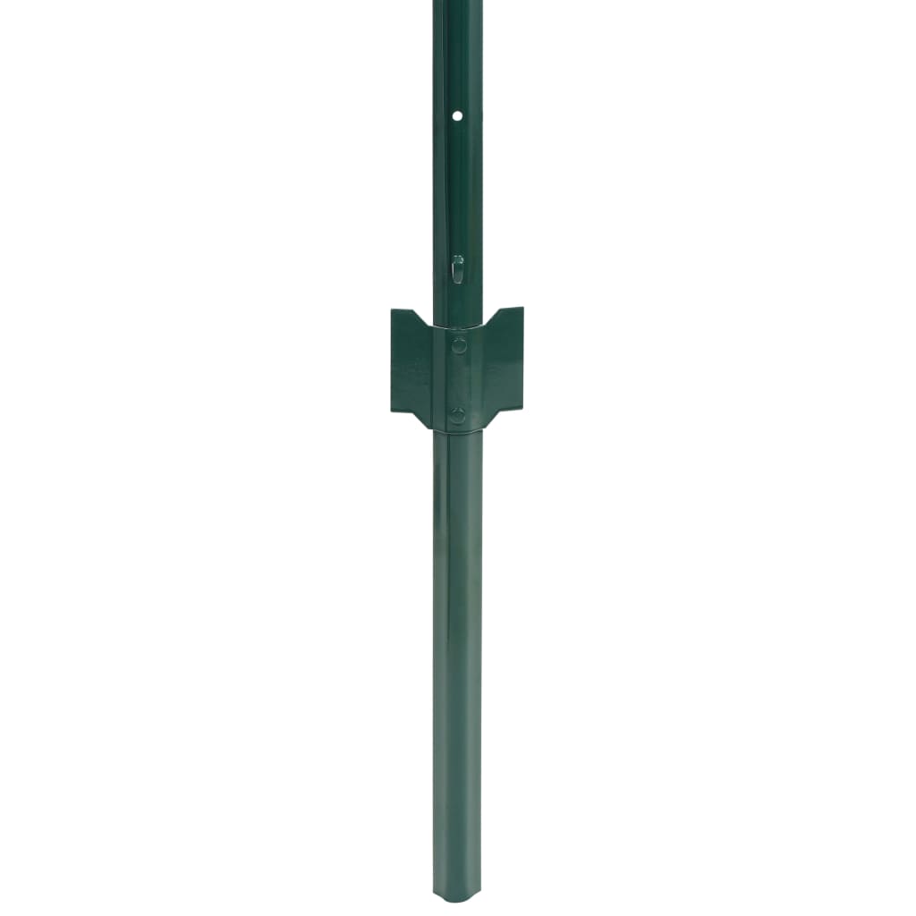 Vidaxl Euro Fencing, Steel, 20 X 1 M, Green