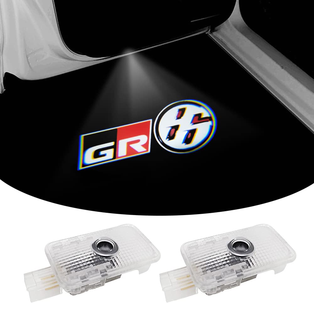 GR86 LED Logo Projection Courtesy Door Welcome Courtesy Car Courtesy Door Set of Compatible with zn6 Generation ZD8 GR Light, Light, Lamp, Lamps, 2,