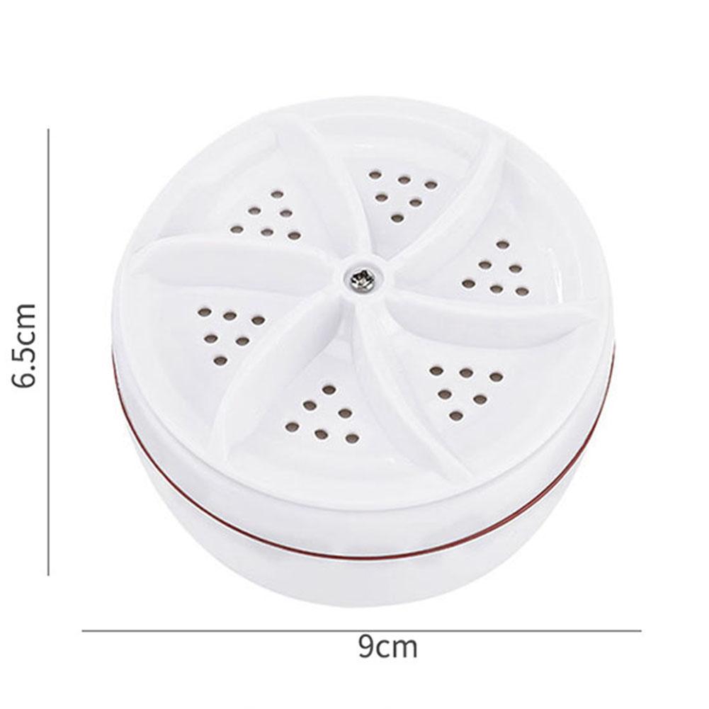 Ultrasonic Turbo Washing Machines Wheel Bubble Portable Washing Machines Multifunction Cleaning Low Noise for Business Trip