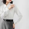Chiffon Shirt for Women Long Sleeves High-end Temperament Professional Commuting Inner Top Early Spring New Versatile Shirt