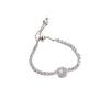 Popular super flash zircon bracelet women's light luxury bracelet 2025 new personalized hand jewelry