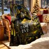 Custom Name Personalized Borussia Dortmund Bvb Print Blanket, Home Decor, Bedroom, Sofa, Camping, Couch, Gifts for Birthday Christmas