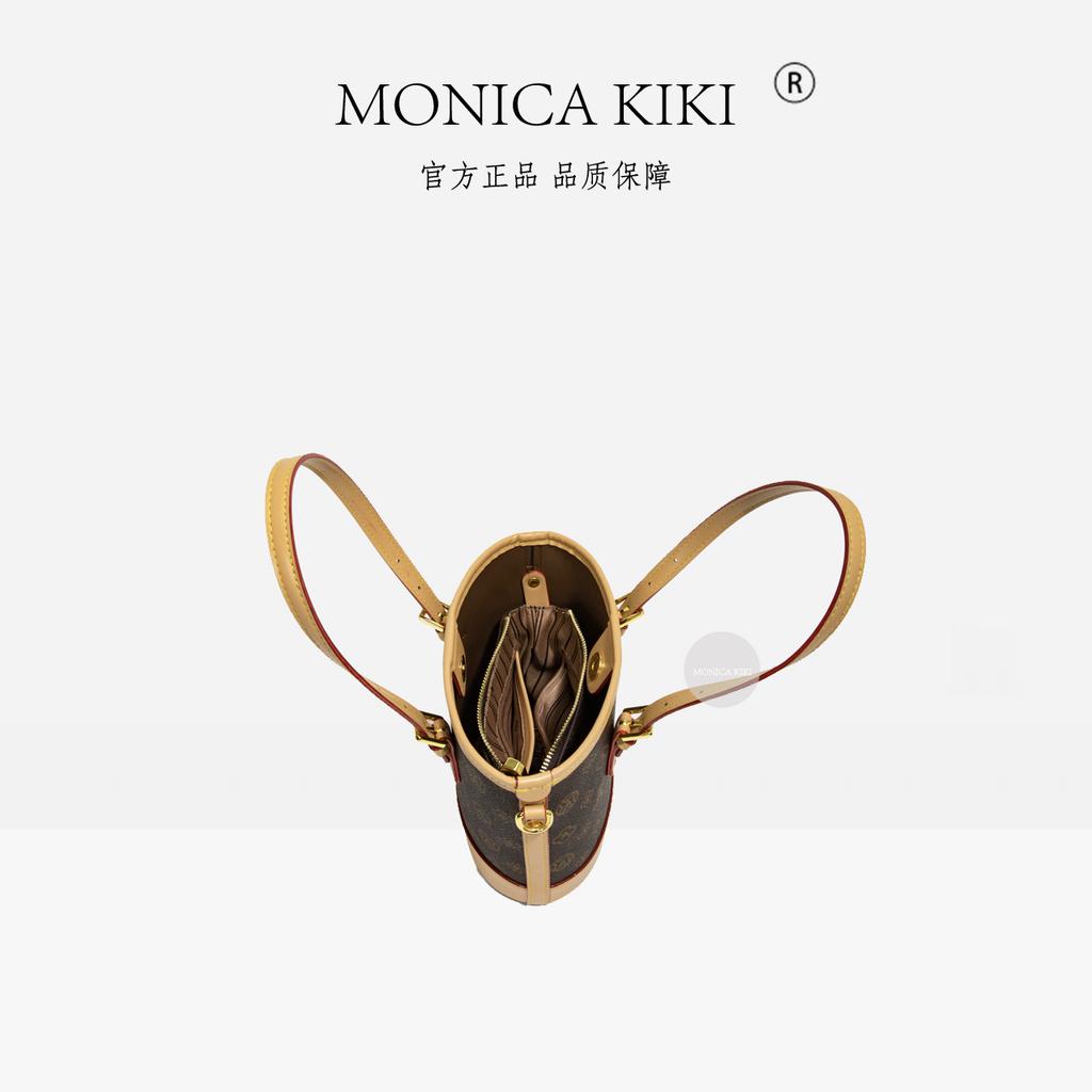 Light luxury niche bag women 2025 new super fire presbyopia commuter portable bucket bag versatile shoulder messenger bag