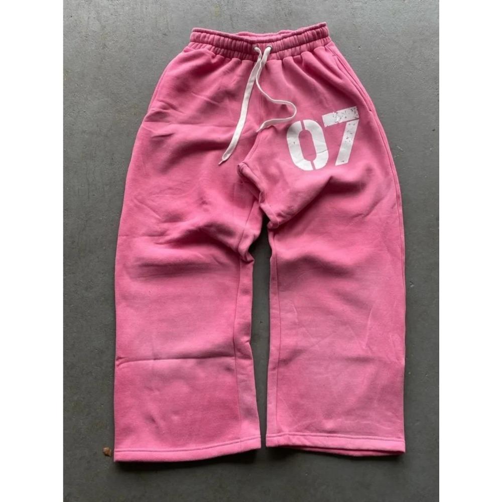 Y2k New Harajuku Drawstring Casual Men and Women Sports Pants