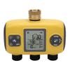 3 Zone Sprinkler Timer Programmable Manual Automatic Watering System with Brass Inlet Rain Delay IPX5 Waterproofing for