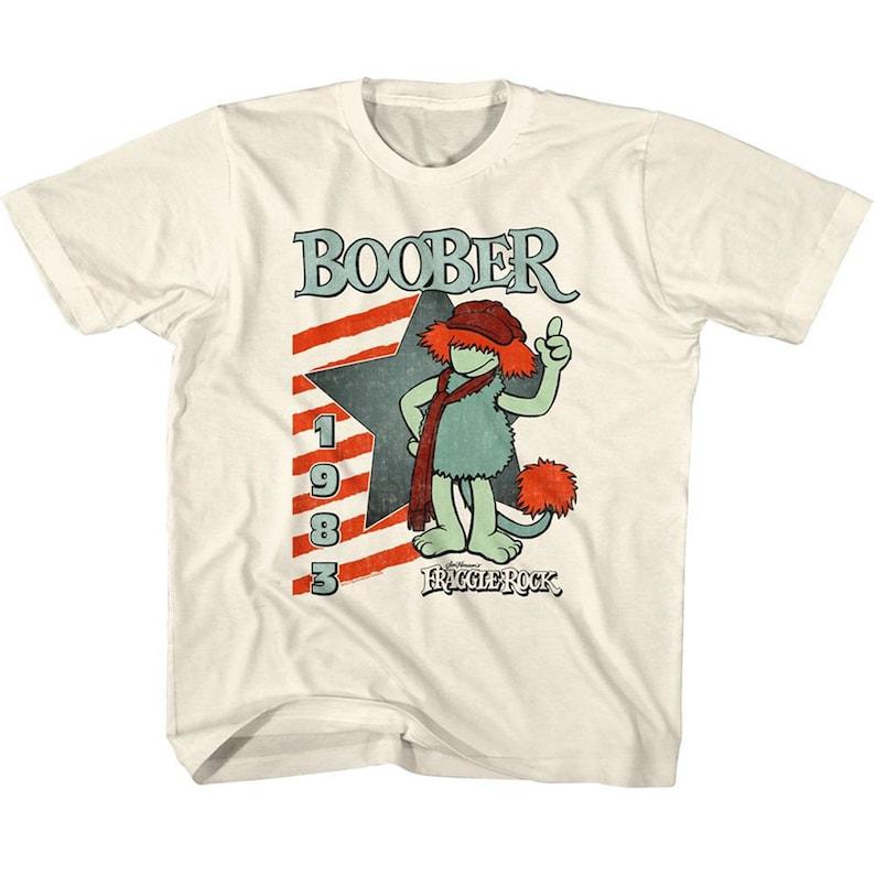 Fraggle Rock Boober Star Natural Youth T-Shirt 120