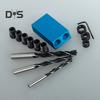 Pocket Hole Screw Jig 15 Degrees Drill Joinery Kit Compact Design Portable Woodwork Guides Joint Angle Locator Tool