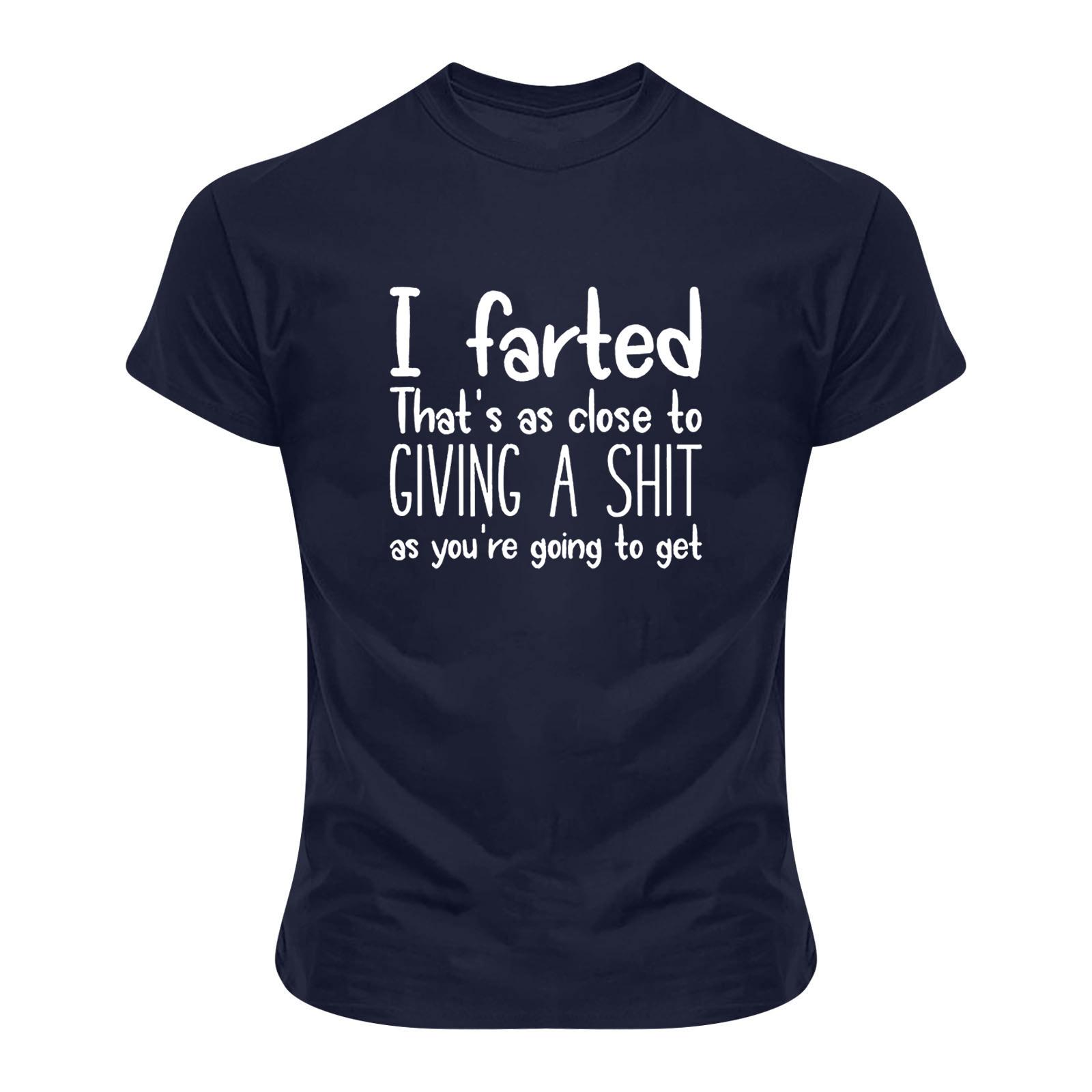 

Мужская рубашка с воротником-стойкой и коротким рукавом, свободная рубашка для отдыха и отдыха, мужская M тёмно-синий