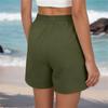 Women's Casual Loose Drawstring Beach Shorts With Pockets