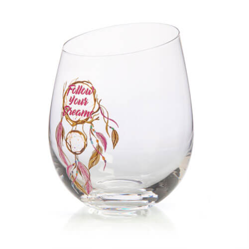 Tallulah Dream Stemless Glass (Follow Dreams)