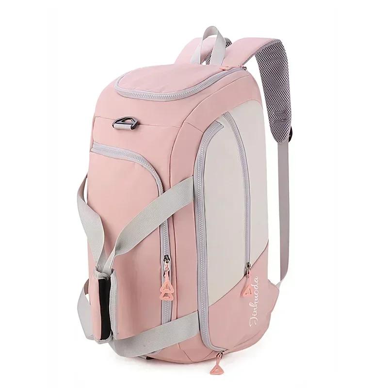 Large Capacity Outdoor Travel Luggage Bag Shoulder Handbag Gym Sports Bags Men Women Waterproof Fitness Training Backpacks