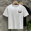 Season Thin Versatile American Short-sleeved T-shirt Casual Round-neck Pullover Top