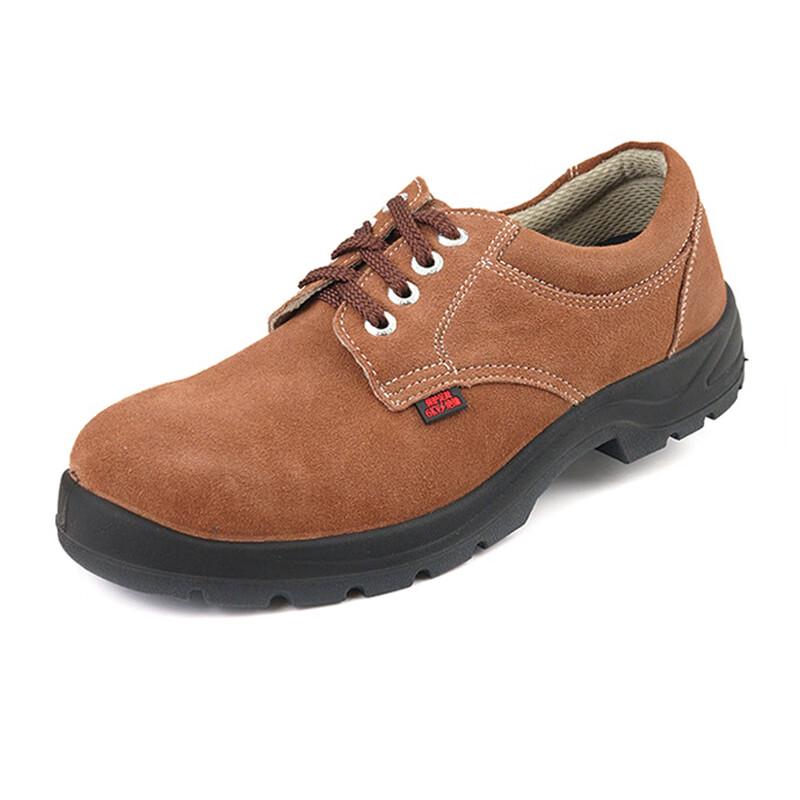 

Dunwang Men s Suede Safety Work Shoes 40