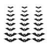 Halloween Wall Stickers - AIMOONSA - Pack of 48 3D Bats - Luminous - Fade-resistant PVC - Easy To Apply