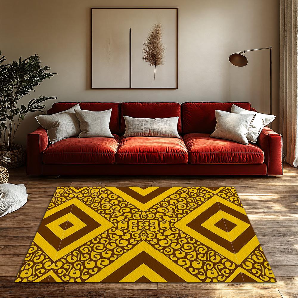 Area Rugs Vintage Persian Style Non Slip Washable Floor Mats Living Room Bedroom Home Decor Modern Abstract Pattern Soft Carpet