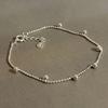 925 Silver Silver Ball Drop Chain Bracelet