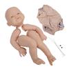 22inch DIY Reborn Doll Set Unpainted Lifelike Doll Kit Accessories for Children Kids
