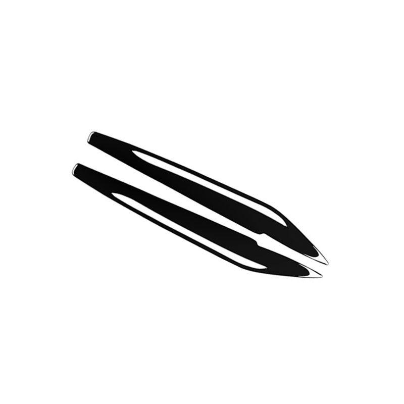 Per BMW X5 F15 X6 F16 2014 2015 2016 2017 2018 Styling Auto Esterno Copertura Adesivo Palpebra Sopracciglio Faro Anteriore Nero