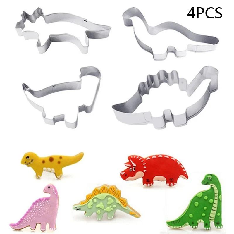 

5Pcs/set Cartoon Cat Mouse Rabbit Shape Pastry Biscuit Chocolate Mold DIY Stainless Steel Fruit Cutting Molds Baking Supplies