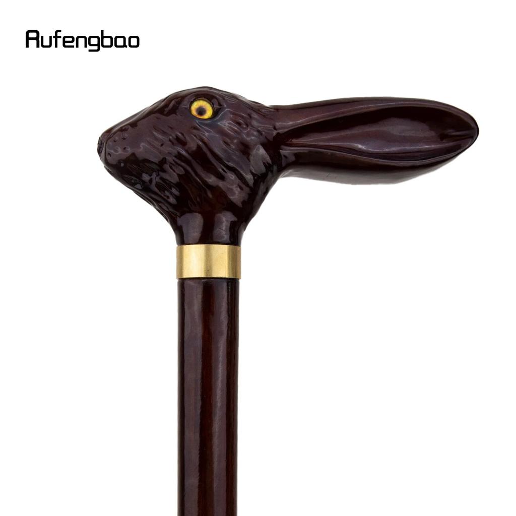 Iepure din lemn cu o singură articulație Baston de mers la modă Decorativ Vampir Cospaly Party Baston de mers Halloween Mase Baghetă Crosier 93cm