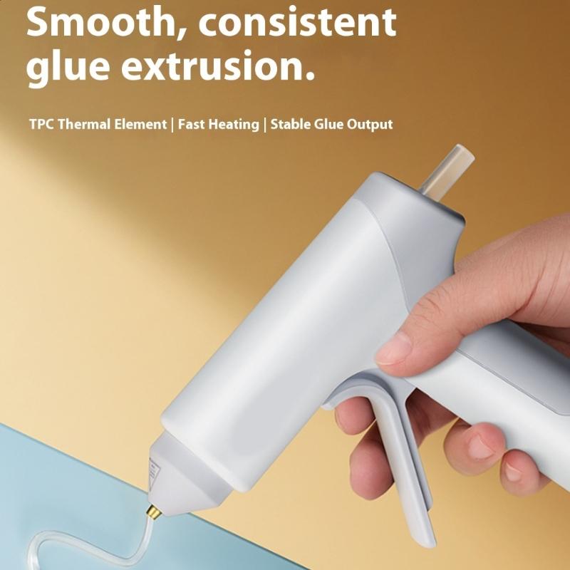 Lightweight Cordless Adhesive Applicator Efficient Heating Element Ergonomic Design Long Lasting Fit for Precise Bonding