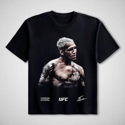 CAMISETA CHARLES OLIVEIRA, Camiseta de Boxeo, Camiseta de Boxeador, Camiseta Deportiva, Camiseta UFC, MMA
