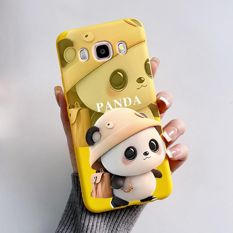 For Samsung Galaxy J7 2016 Novel Style Painting Back Cover Coque For Samsung Galaxy J7 2016 Cute CartoonThick Fashionable Shells