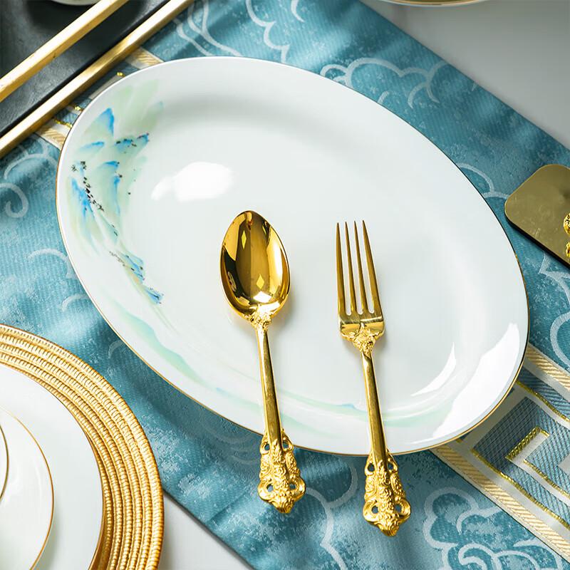 Tao Xianghui 72-Piece Jingdezhen Bone China Dinnerware Set