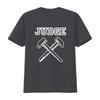 Judge Band Logo T Shirt Black S 3xl Rock Style Vintage Top For Everyday Wear Casual Unisex Slightly Breathable Fashion