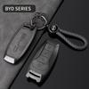 Alloy Car Key Case Cover Holder for BYD Second Song Pro Tang Dm QIn PLUS MAX Yuan Generation Atto 3 Han EV Dolphin Accessories