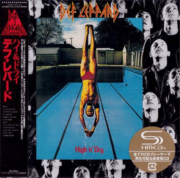 

CD DEF LEPPARD - High n Dry (Limited Edition)(SHM- UICY80344 UMC 2023 Japan Obi Rock