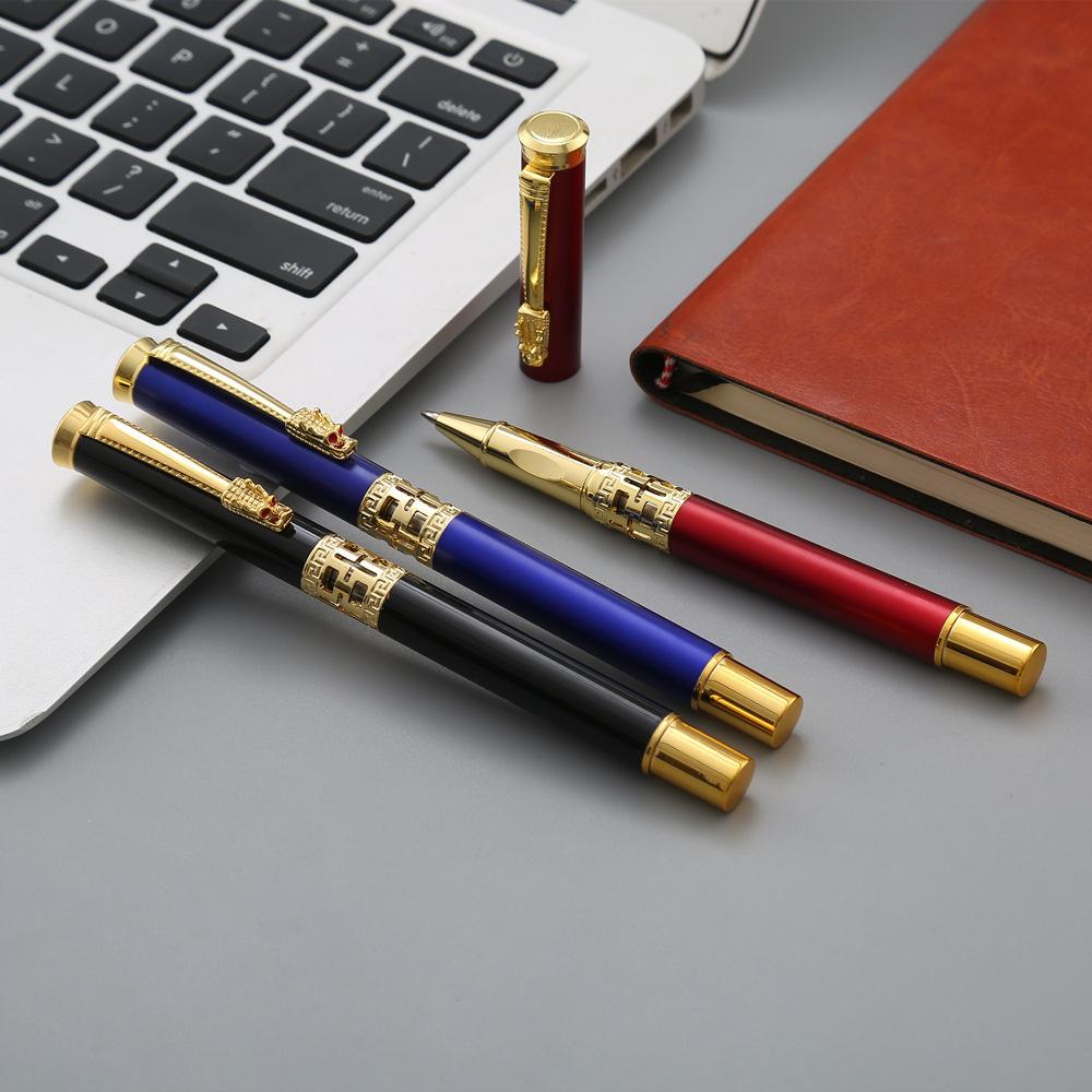 Luxury High-quality Hollow Out Creative Design Ballpoint Pen, Daily Writing Business Signature Pen