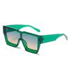 Chic Square Frame Women's Sunglasses - Large Candy Colors, UV Protection, Trendy European & American Style