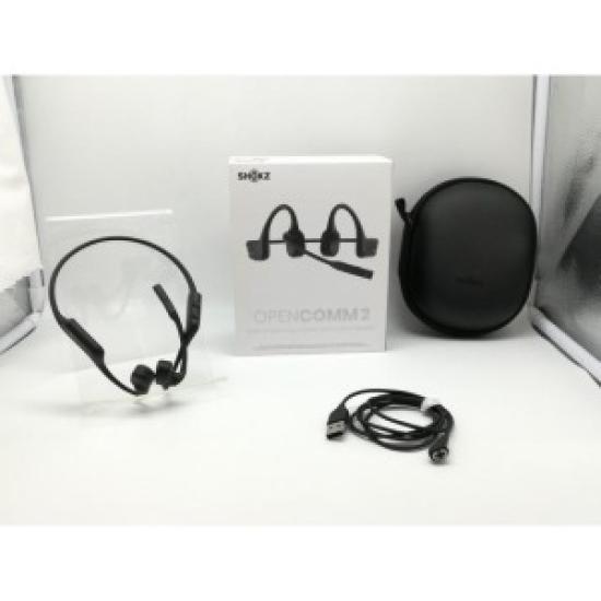 

USED Shokz OpenComm 2 Bone Conduction Wireless Headset – Black чёрный