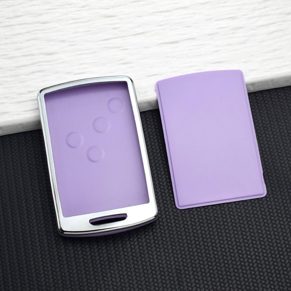 Fashion Tpu Car Key Case Cover For Renault Clio Captur Duster Logan Megane Scenic Koleos Fluence Zoe Key Fob Keychain Auto Parts