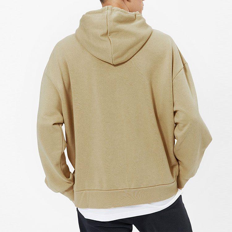 New Balance Sweatshirts Unisex Earth Yellow Hooded Moderate Regular AMT13341-HNA