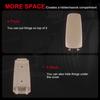 cciyu Armrest Center Console Lid Cover + Base Beige Armrest Covers Replacement fit for 2000-2008 For A4 A6 S4