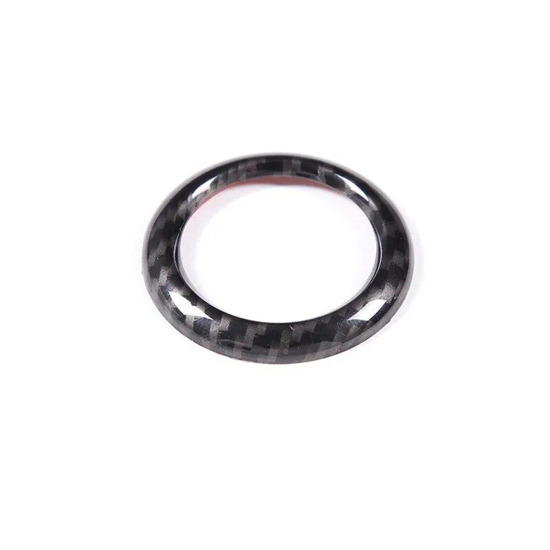 Carbon Fiber Style Car Roof Speaker Microphone Trim Cover Sticker For Ford Maverick 2022 Auto Interior Accessories