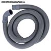 Long Drain Hose Extension Pipe For Washing Machines And Dishwashers With Anti Corrugated Design And Secure Clip Option